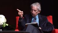 An April 2016 file photo of Tom Hayden. 