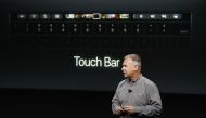 Apple Senior Vice President of Worldwide Marketing Phil Schiller introduces the all-new MacBook Pro during a product launch event on October 27, 2016 in Cupertino, California. Apple Inc. is expected to unveil the latest iterations of its MacBook line of l
