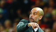 Manchester City manager Pep Guardiola
