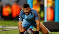 Manchester City's Sergio Aguero. Reuters / Jason Cairnduff