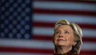 U.S. Democratic presidential nominee Hillary Clinton attends a campaign rally accompanied by vice presidential nominee Senator Tim Kaine (not pictured) in Pittsburgh, U.S., October 22, 2016. REUTERS/Carlos Barria/File Photo
