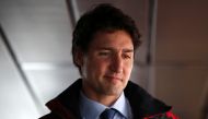 Canada's Prime Minister Justin Trudeau tours the CCGS WIlfrid Laurier during a boat tour of Burrard Inlet near Vancouver, B.C., Canada November 7, 2016. REUTERS/Ben Nelms