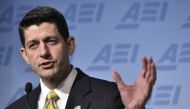 House Speaker Paul Ryan has tried to paper over his differences with Trump, declaring last week, “We’re all on the same page on these things.” (AFP file photo)