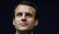 Former French Economy Minister Emmanuel Macron in Paris on February 24, 2016. (AFP / Thomas Samson) 
