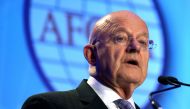 U.S. Director of National Intelligence James Clapper addresses the third annual Intelligence and National Security Summit in Washington September 7, 2016. REUTERS/Kevin Lamarque
