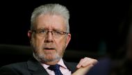 Scotland's minister for EU negotiations, Michael Russell, speaks during an interview in Berlin, Germany, November 17, 2016. REUTERS/Hannibal Hanschke