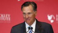Former Republican U.S. presidential nominee Mitt Romney delivers a speech criticizing current Republican presidential candidate Donald Trump in Salt Lake City, Utah March 3, 2016. REUTERS/Jim Urquhart