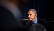 US President Barack Obama waits for a meeting with China's President Xi Jinping November 19, 2016 in Lima, Peru. AFP / Brendan Smialowski
