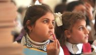 Students attend classes after the city was recaptured from the Islamic State militants in Qayyara, Iraq, November 17, 2016. REUTERS/Ari Jalal