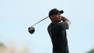 Tiger Woods of the United States hits his tee shot on the 13th hole during round one of the Hero World Challenge at Albany, The Bahamas on December 1, 2016 in Nassau, Bahamas. Christian Petersen/Getty Images/AFP