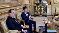 Francois Hollande and Manuel Valls attend a meeting following Brexi at the Elysee Palace in Paris, June 24, 2016 (REUTERS / Alain Jocard) 