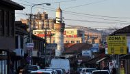 A picture shows the old town of Novi Pazar in southern Serbia on November 2, 2016. AFP / ELVIS BARUKCIC

