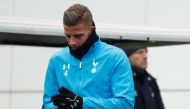 Tottenham's Toby Alderweireld during training Action Images via Reuters / John Sibley
