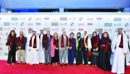 #DariQatar officials along with enthusiasts who presented their submissions.
