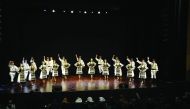 Romanian Folklore Night, featuring the Romanian folk ensemble Junii Sibiului, performing at Katara Drama Theatre on Friday.