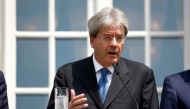 Italian Foreign Minister Paolo Gentiloni attends a press conference after a foreign minister meeting of the EU founding members in Berlin, Germany, June 25, 2016. REUTERS/Axel Schmidt.