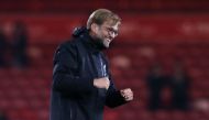 Liverpool manager Juergen Klopp celebrates after a match. (Reuters / Scott Heppell Livepic)