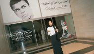 Jamillah Ali, twin daughter of late boxing legend Muhammad Ali, at the Museum of Islamic Art (MIA). 