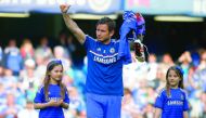 Chelsea’s Frank Lampard walks on the pitch following their English Premier League match against Norwich City at the Stamford Bridge in London, England  in this May 06, 2014 file photo.