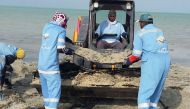 The cleanliness drive at the North West beach.
