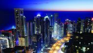 A resplendent Doha looks like a crystal city after some foggy days. Pic: Shabeerali Madalan