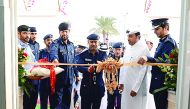 Brigadier Mohammed Ahmed Al Atiq, Assistant Director General of the Department of Border, Passport and Expatriates Affairs, opening the new facility at the Search and Follow Up Department yesterday.