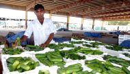 File photo of the central vegetable market used for reference only. 
