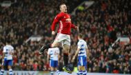 Britain Football Soccer - Manchester United v Reading - FA Cup Third Round - Old Trafford - 7/1/17 Manchester United's Wayne Rooney celebrates scoring their first goal Reuters / Darren Staples Livepic 
