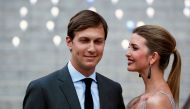 Donald Trump's daughter Ivanka Trump arrives with husband Jared Kushner at the Vanity Fair party to begin the 2012 Tribeca Film Festival in New York, U.S. on April 17, 2012. REUTERS/Lucas Jackson