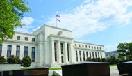 The US Federal Reserve building in Washington, DC.
