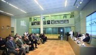Officials and other functionaries at the meeting.