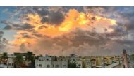 File photo of cloudy sky in Al Hilal Area. Photo by Qassim Rahmatullah