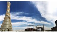 Torch Hotel and Khalifa Stadium under the clouds (Photo: Qassim)