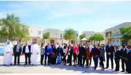 Dignitaries at the first anniversary celebration of Simaisma Resort.