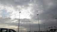 Cloudy weather. Old Airport area. Photo by: Salim Matramkot © The Peninsula