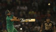 File picture of Pakistan's captain Shahid Afridi playing a shot. Reuters/Adnan Abidi/Files