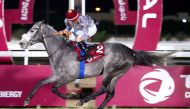 Thomas Fourcy-trained and Al Shaqab owned Al Mourtajez in action in this file picture.
