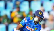 Sri Lanka's Niroshan Dickwella in action during the fifth ODI against South Africa in Centurion in this February 10, 2017 file photo.