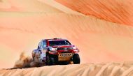 Qatar's Nasser Al Attiyah of Qatar in action in this file picture.