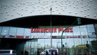 Police at the Limbecker Platz shopping mall in Essen, Germany, March 11, 2017, after it was shut due to attack threat. REUTERS/Thilo Schmuelgen