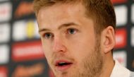 England's Eric Dier during the press conference. Reuters / John Sibley
