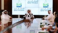 Saad Al Kaabi, chief executive of Qatar Petroleum, speaks to reporters in Doha, Qatar April 3, 2017. (REUTERS/Naseem Zeitoon)