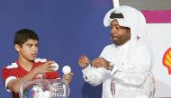 The draw ceremony of Emir Cup Football Tournament in progress at Shangri-La Hotel in Doha. Emir Cup heads for exciting second round and the The final of the tournament will be played on May 19, the last day of the ongoing football season. 