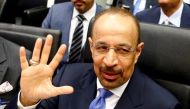 Saudi Arabia's Energy Minister Khalid al-Falih talks to journalists before a meeting of OPEC oil ministers in Vienna, Austria, June 2, 2016. REUTERS/Leonhard Foeger