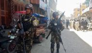 Afghan security forces arrive at the site of an attack in Jalalabad city, eastern Afghanistan May 17, 2017. Reuters/Parwiz
