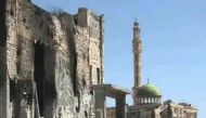 Qaryatayn in southeastern Homs province. Photo Credit: Twitter/@sawt_Qaryatain 