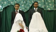 (file photo) 50,000 weddings were celebrated in the occupied West Bank and the Gaza Strip in 2015