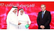 Qatar Football Association honouring referees for their valuable contribution to the game at a special ceremony held on Sunday.