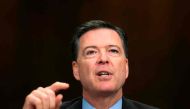 (FILES) This file photo taken on May 3, 2017 shows FBI Director James Comey as he testifies before the Senate Judiciary Committee on Capitol Hill in Washington, DC. AFP / JIM WATSON