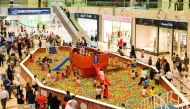 One of the activities at Doha Festival City.